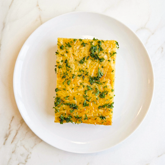 Chicken Ham and Leek Frittata with Cheddar Cheese